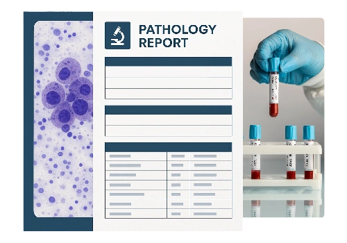pathology report format